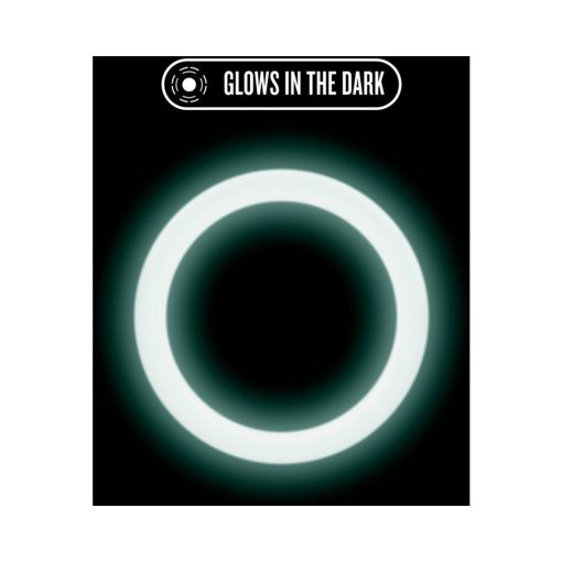 Performance Silicone Glo Cock Ring White Glow - Image 4