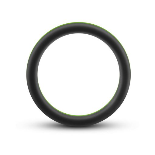 Performance Silicone Go Pro Cock Ring Black/Green/Black - Image 3