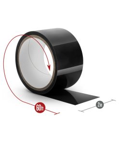 Temptasia Bondage Tape 60 Ft. / 18 M Black