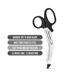 Temptasia Bondage Safety Scissors Black