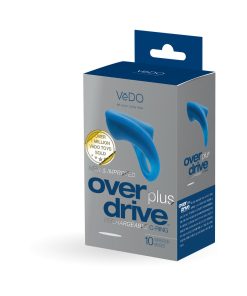 Vedo Overdrive+ Rechargeable Vibrating Ring - Midnight Madness