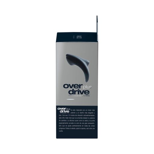 Vedo Overdrive+ Rechargeable Vibrating Ring - Just Black - Image 7