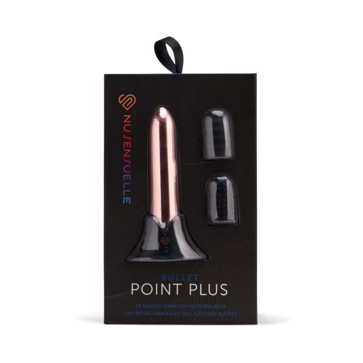 Nu Sensuelle Point Plus Bullet With Sleeves Rose Gold