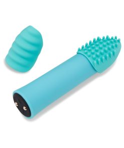 Nu Sensuelle Point Plus Bullet With Sleeves Tiffany Blue
