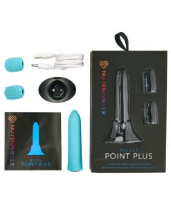 Nu Sensuelle Point Plus Bullet With Sleeves Tiffany Blue