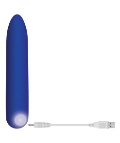 Zero Tolerance All Mighty Rechargeable Bullet Vibrator Blue