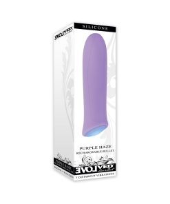 Evolved Purple Haze Rechargeable Silicone Bullet Vibrator