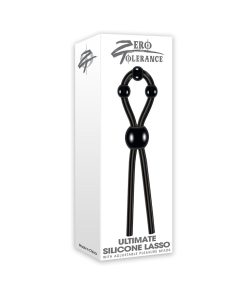 Zero Tolerance Ultimate Silicone Lasso Adjustable Cockring Black