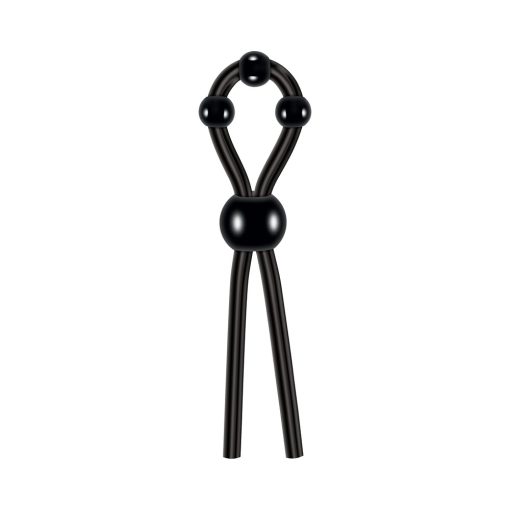 Zero Tolerance Ultimate Silicone Lasso Adjustable Cockring Black - Image 2