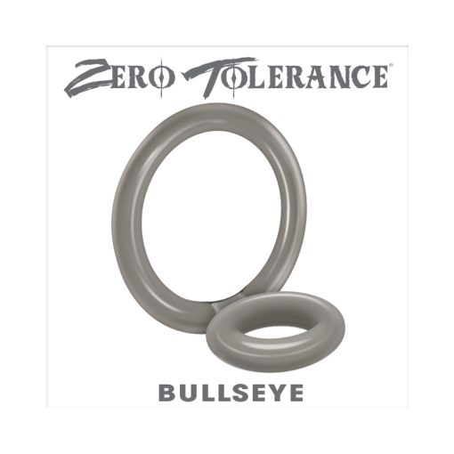 Zero Tolerance Bullseye Dual Ring Cockring Smoke - Image 4