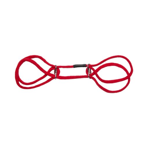 Japanese Style Bondage - 100% Cotton Wrist Or Ankle Cotton Cuffs Red - Image 4