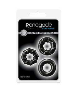 Renegade Dyno Rings 3-Pack Black