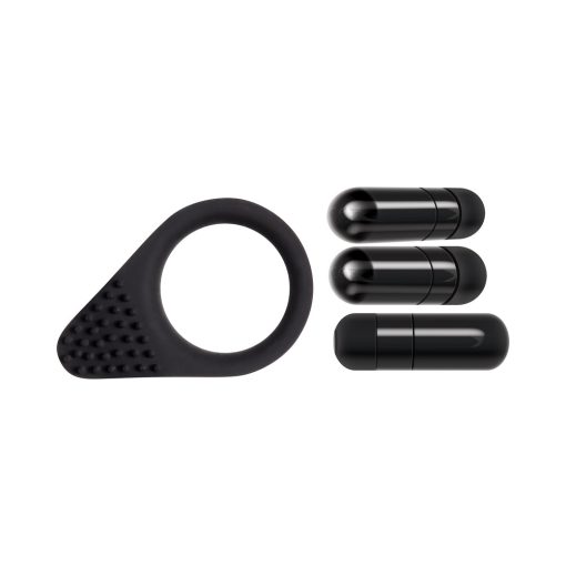 Zero Tolerance Black Knight Vibrating Cockring Black - Image 9