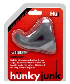 Hunkyjunk Slingshot 3 Ring Teardrop Stone