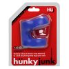 Hunkyjunk Connect Cock Ring/Balltugger Cobalt