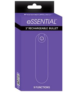 Powerbullet Essential Rechargeable 3 In. Bullet Vibrator Purple