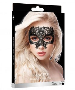 Ouch! Princess Lace Eye Mask Black