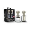 Temptasia Clit And Nipple Twist Suckers 2-Piece Set Large Clear