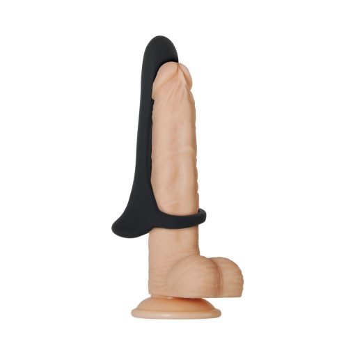 Zero Tolerance Cock Armor Rechargeable Vibrating Silicone Cock Sheath Black - Image 3
