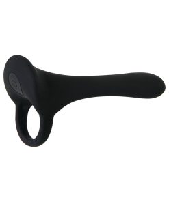 Zero Tolerance Cock Armor Rechargeable Vibrating Silicone Cock Sheath Black