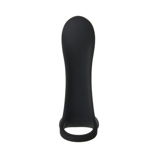 Zero Tolerance Cock Armor Rechargeable Vibrating Silicone Cock Sheath Black - Image 9