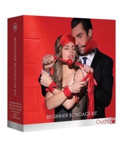 Ouch! 6-Piece Beginner Bondage Kit Red