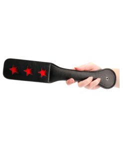 Ouch! Star Pattern Paddle Black