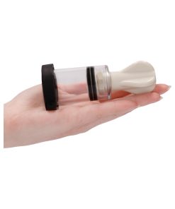 Electroshock Remote-Controlled E-Stimulation Nipple Suckers White