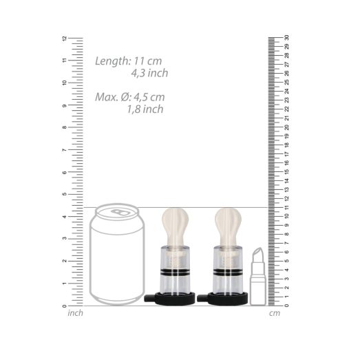 Electroshock Remote-Controlled E-Stimulation Nipple Suckers White - Image 14