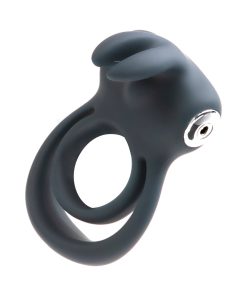 Vedo Thunder Bunny Rechargeable Dual Cockring Black