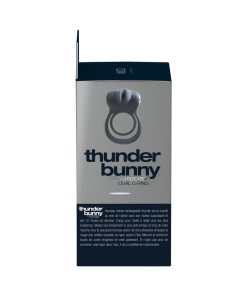 Vedo Thunder Bunny Rechargeable Dual Cockring Black