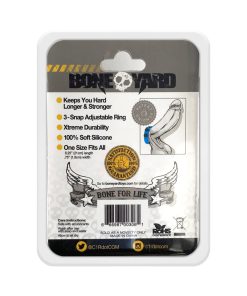 Boneyard Cock Strap Blue
