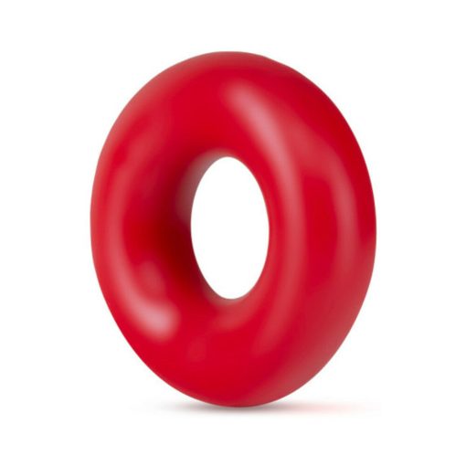 Stay Hard Donut Rings Oversized Cockring 2-Pack Red - Image 3