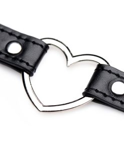 Master Series Dark Heart Chrome Heart Choker Black