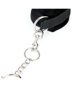 Lux Fetish Deluxe Chain Hog Tie With 4-Piece Cuff Set