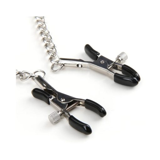 Lux Fetish Collar & Nipple Clamps With Adjustable Pressure - Image 3