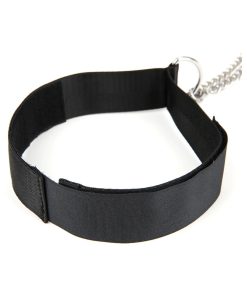 Lux Fetish Collar & Nipple Clamps With Adjustable Pressure