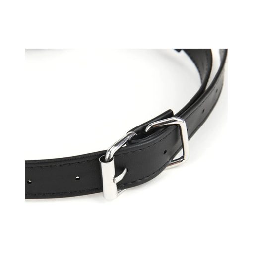 Lux Fetish Breathable Ball Gag With Adjustable Pressure Nipple Clamps - Image 5