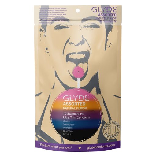 Glyde Ultra Natural Flavor Condom 10Pk Asst