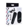 Bang! Vibrating Bullet With Remote Control Black