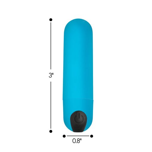 Bang! Vibrating Bullet With Remote Control Blue - Image 7