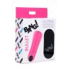 Bang! Vibrating Bullet With Remote Control Pink