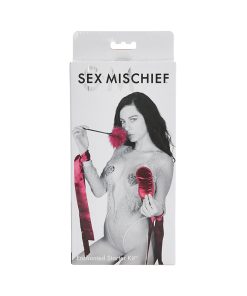 Sportsheets Sex & Mischief Enchanted 4-Piece Starter Kit Burgundy