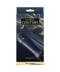 Bondage Couture Flogger Blue