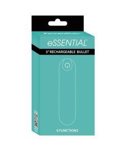 Powerbullet Essential Rechargeable 3 In. Bullet Vibrator Teal