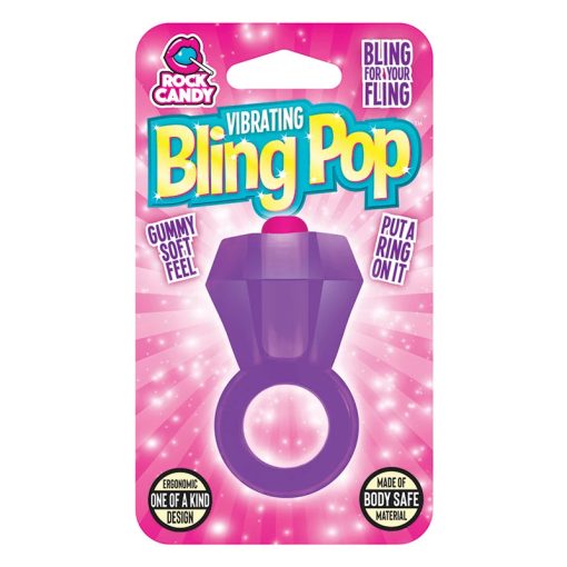 Bling Pop Ring - Purple