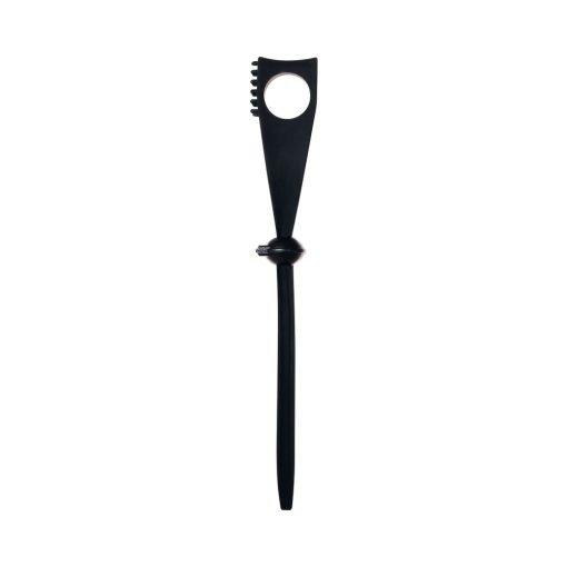 Zero Tolerance Black Tie Affair Rechargeable Silicone Cock Tie Cockring Black - Image 5