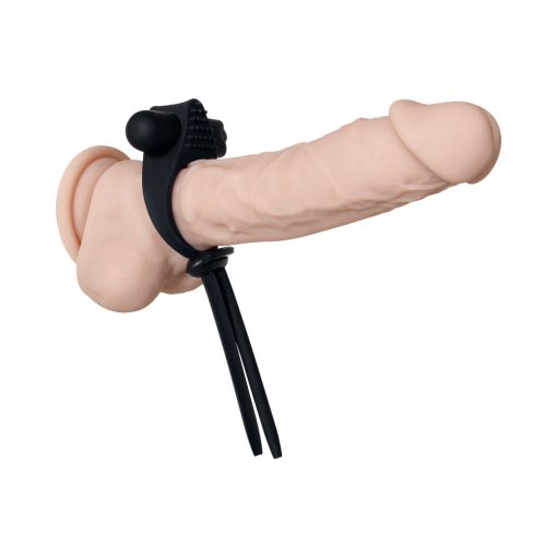 Zero Tolerance Black Tie Affair Rechargeable Silicone Cock Tie Cockring Black - Image 13