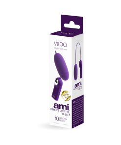 Vedo Ami Remote Control Bullet Deep Purple