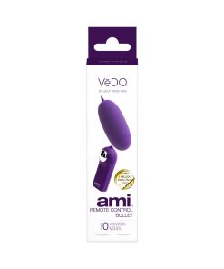 Vedo Ami Remote Control Bullet Deep Purple